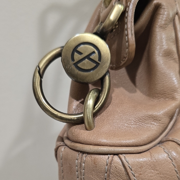 🌾Francesco Biasia Tan Leather Satchel - Picture 8 of 16